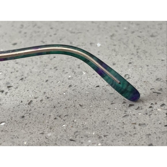 Vtg Safilo Lady Elasta 5638 Eyewear Frames ONLY B77 Round Italy Made 55-14-135 - Picture 6 of 16